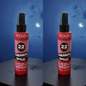 Redken Hot Sets 22 High Hold Thermal Spray 4.2 oz._ 2 units